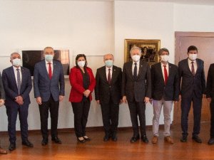 İYİ Parti heyeti Başkan Çerçioğlu ile görüştü