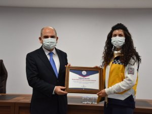 Konya’da 112 Acil Sağlık çalışanlarına teşekkür belgesi