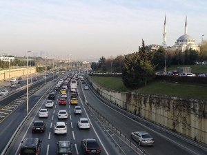 15 Temmuz Şehitler Köprüsü’nde trafik yoğunluğu