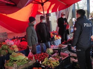 Şaphane pazarında sıkı denetim