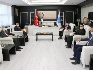 Ramazan’dan Rektör Kaacoşkun’a hayırlı olsun ziyareti