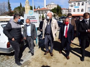 Gördes’te 120 bin metrekarelik kilit parke çalışması