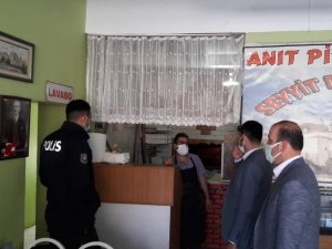 Seyitgazi’de Korona virüs denetimi