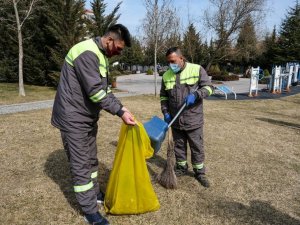 Altındağ Belediyesinden parklara bakım