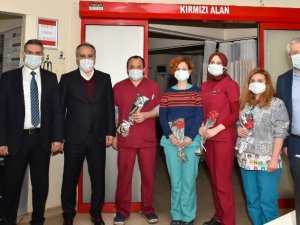 Doktorlara bayram ziyareti