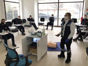 Büyükşehir’in ilk yardım eğitimleri başladı