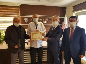 Ödüllü hastaneye bir teşekkür de Diyanet’ten