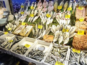 Av yasağı öncesi balık tezgahlarında bolluk yaşanıyor