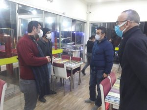 Söke’de gıda işletmelerine Kovid-19 denetlemesi
