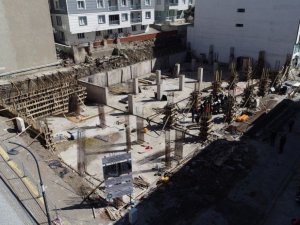 İş Merkezi ve Otopark Projesi’nde çalışmalar sürüyor