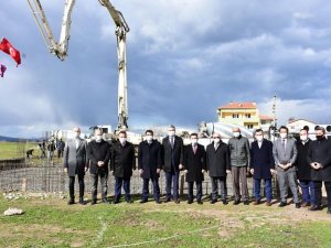 Selimşahlar Spor Tesisi ve Açık Düğün Salonu’nun temeli atıldı