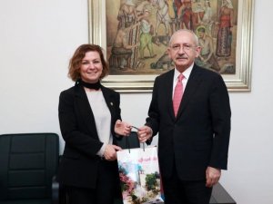 Kılıçdaroğlu’nu ziyaret eden Başkan Köse gerçekleştirilen projeleri anlattı
