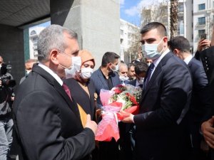 Şanlıurfalı başkandan memleketine ziyaret