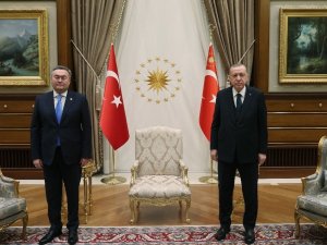 Cumhurbaşkanı Erdoğan, Kazakistan Başbakan Yardımcısı Tileuberdi’yi kabul etti