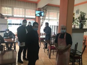 Altıntaş’ta Korona virüs denetimi