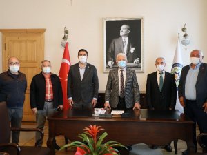 Ortaca Muhtarları’ndan Başkan Gürün’e ziyaret