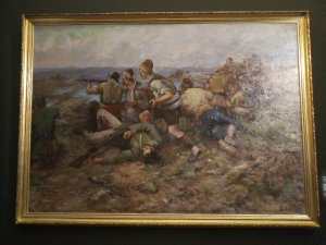 Çanakkale’yi anlatan eserler zaferin 106’ncı yılında Resim Müzesi’nde sergileniyor