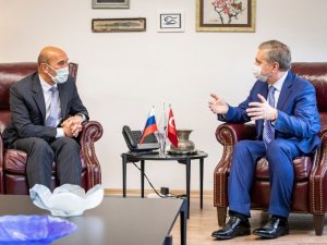 Moskova Hükümet Bakanı Cheremin’den Soyer’e ziyaret