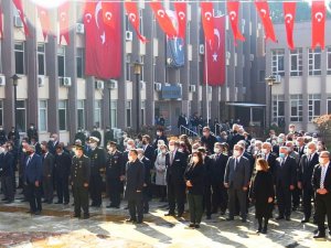 Aydın Ticaret Borsası Meclis Başkanı Erdel, 18 Mart Şehitler Günü törenine katıldı