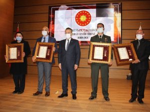 Aydın’da Devlet Övünç Madalyası ve Beratı Tevcih Töreni gerçekleştirildi