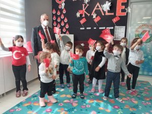 Minikler Başkan Demirtaş’a duygu dolu anlar yaşattı