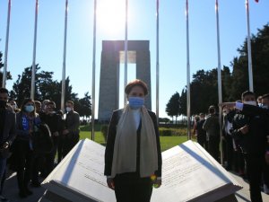 İYİ Parti Genel Başkanı Akşener Şehitler Abidesi’nde