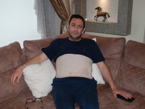 Sitede silahlı saldırı anı güvenlik kamerasında