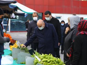Keçiören Belediye Başkanı Altınok’tan semt pazarlarına denetim