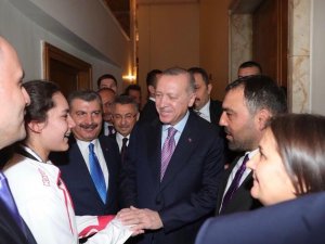Milli Sporcu Sude Yaren Uzunçavdar: "Cumhurbaşkanımıza vermiş olduğum sözü tuttum"