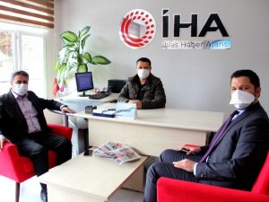 Milletvekili Toprak’tan İHA’ya ziyaret