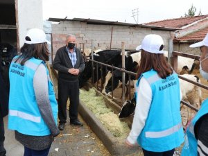 Kırmızı kategorideki Aksaray’da ziraatçılar köylerde denetim yapıyor