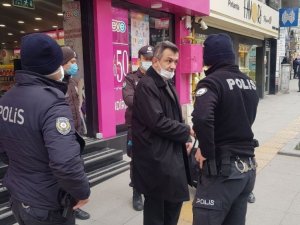 Karabük’te denetimler artırıldı, sigara içen bir kişiye ceza kesildi