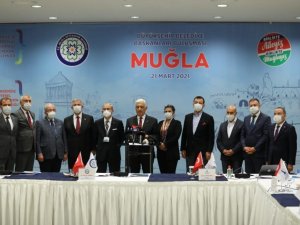 Büyükşehir başkanları toplantısında pandemi, deprem ve turizm konuşuldu