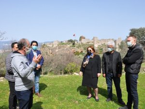 Beçin Kalesi’nin belgeseli çekiliyor