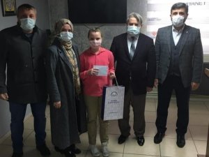 Yunusemreli Semine Nisa Gaşi resim yarışmasında 1. oldu