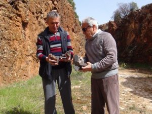 Yatağan’da 180 yıllık zımpara ocağı bulundu