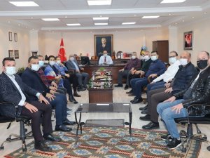 Başkan Akın, Kırklareli Belediye Başkanı Mehmet Siyam’ı ağırladı
