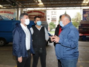 Çamkıran pazar yeri yenileniyor