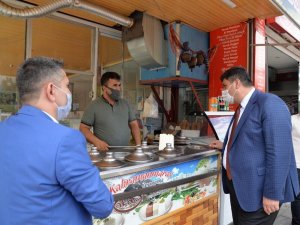 Kahramankazan Belediye Başkanı Oğuz’dan esnafa ziyaret