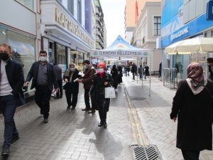 Samsun’da ana caddelere hijyen noktaları