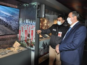 ‘Çanakkale Savaşları Mobil Müzesi’ Simavlıları duygulandırdı
