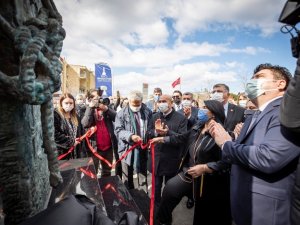 Mübadele anıtı açıldı