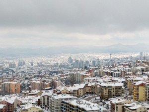 Ankara’da kartpostallık kar manzaraları