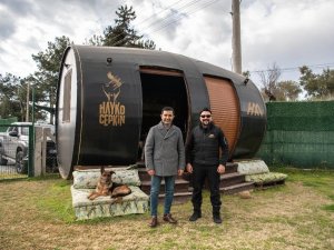 Başkan Ömer Günel rock müzik yıldızı Hayko Cepkin’le buluştu