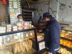 Zabıta’dan fırın ve market denetimi