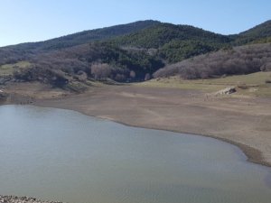 Dumlupınar Göleti’nde su seviyesi yükseliyor