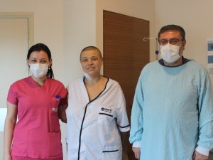 Ukraynalı kan hastası kadının imdadına TÜRKÖK yetişti