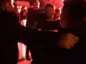 Çok yüksek riskli Samsun’da asker uğurlamasında şok görüntüler