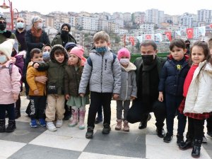 Karadolap Anaokulu’nda miniklerin fidan dikim heyecanı