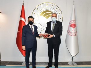 Simav heyetinden Bakan Pakdemirli’ye proje sunumu